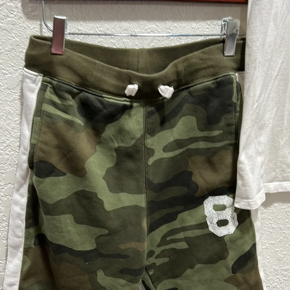 GAP kids white and green boys SET size XXL GUC